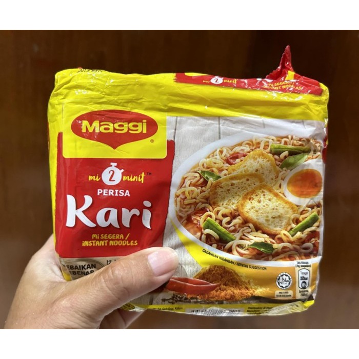 

Ready Maggi Mie Instant Rasa Kari (Isi 5 Bungkus)