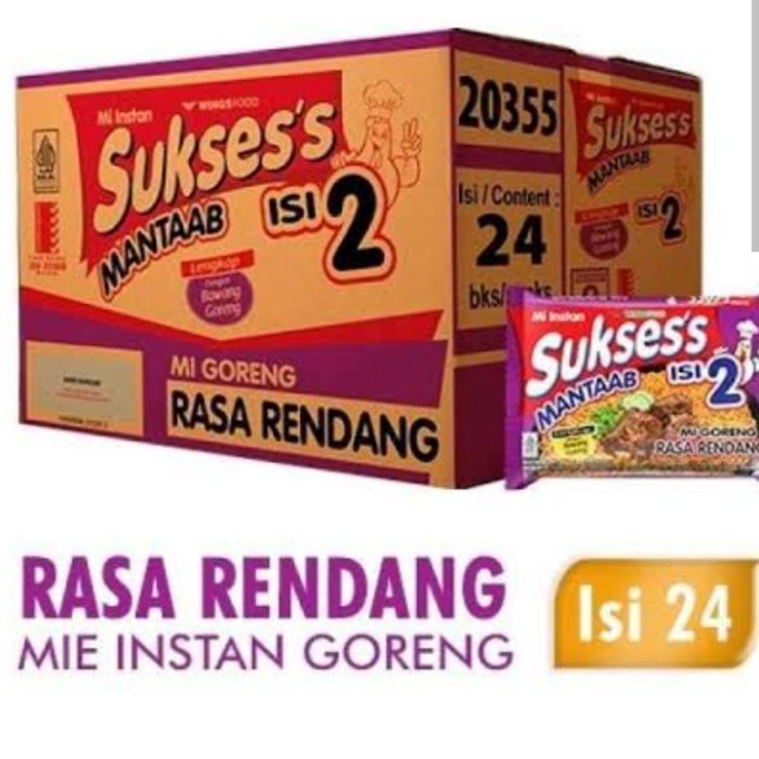

Ready Mie Sukses Isi 2 All Varian Dus (Isi 24 Pcs ) Noodles Instan Food