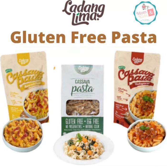 

Ready Ladang Lima Pasta Singkong Makaroni Fusili Instant Pasta Sehat Gluten Free