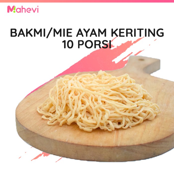 

Ready 1 Box Mie Mentah Keriting Premium Isi 10 Porsi