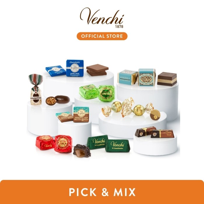 

Diskon Venchi - Pick & Mix Milk Chocolate Ready