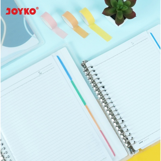 

IK! BINDER NOTE JOYKO A5 LOOSE LEAF PASTEL COLOUR A5-TSAT-521 NOTEBOOK MURAH TEBAL GROSIR WARNA