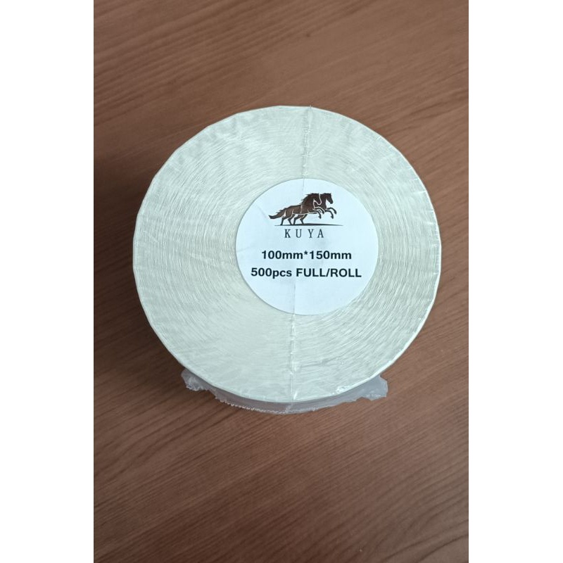 

IK! Kertas Sticker Thermal Label Barcode 500 pcs 100x150/10x15 cm