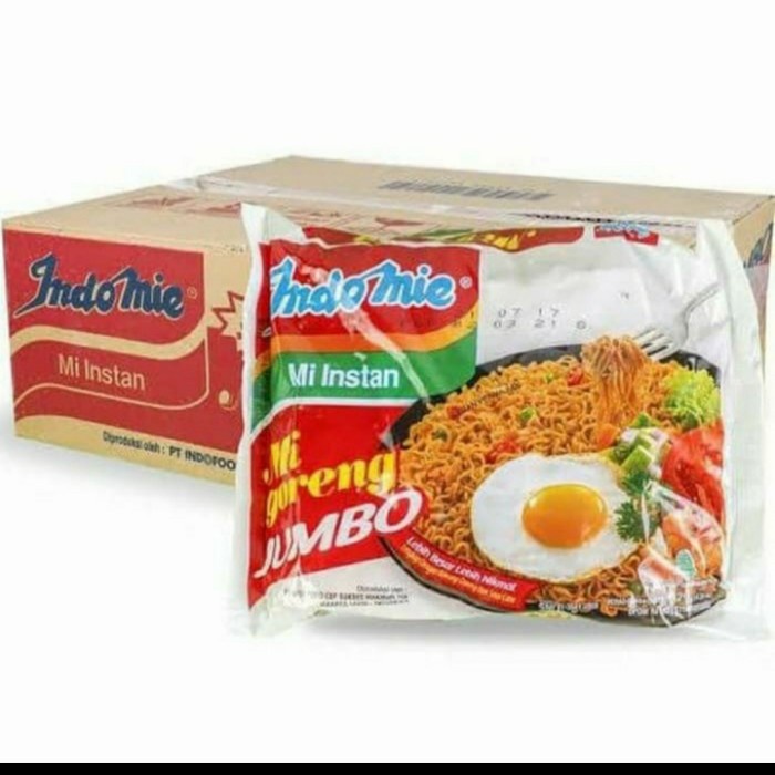 

Ready Indomie Goreng Jumbo 1Dus Isi 24 Pcs