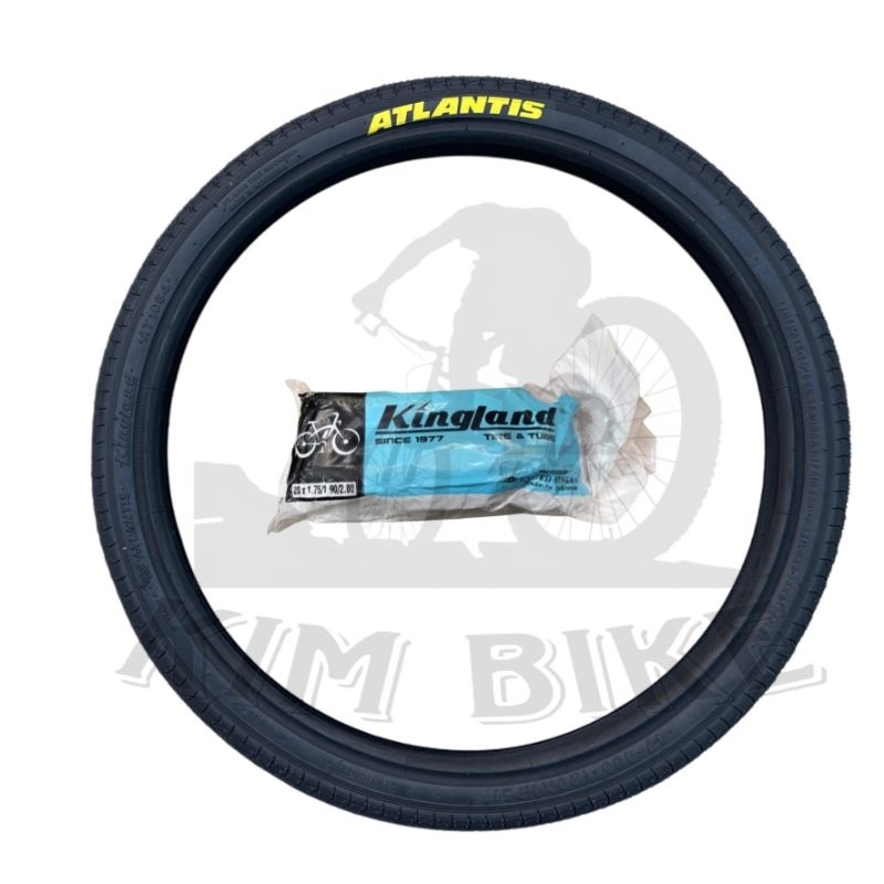 Ban Luar dan Ban Dalam Paket Ban Luar dan Ban Dalam Sepeda BMX, Mini, Lipat, Anak, MTB Ukuran 20 x