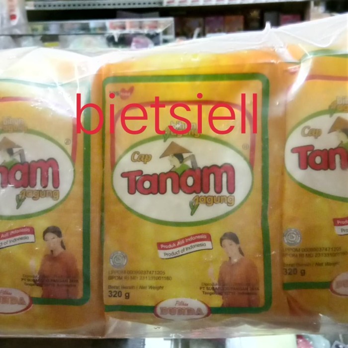 

Ready Bihun Jagung 320 Gr Cap Tanam Jagung 10 Bks/Bal