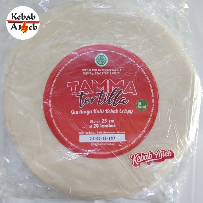 

HJK Tortilla besar tamma uk 25 cm