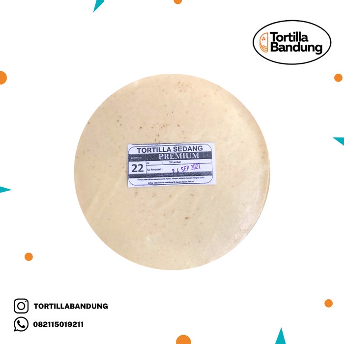 

HJK TORTILLA OKE SEDANG 22 CM 20 LEMBAR