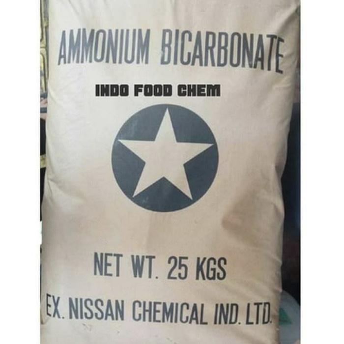 

HJK Amonium Bicarbonate amoniak kue Food Grade ex Jepang perenyah makanan