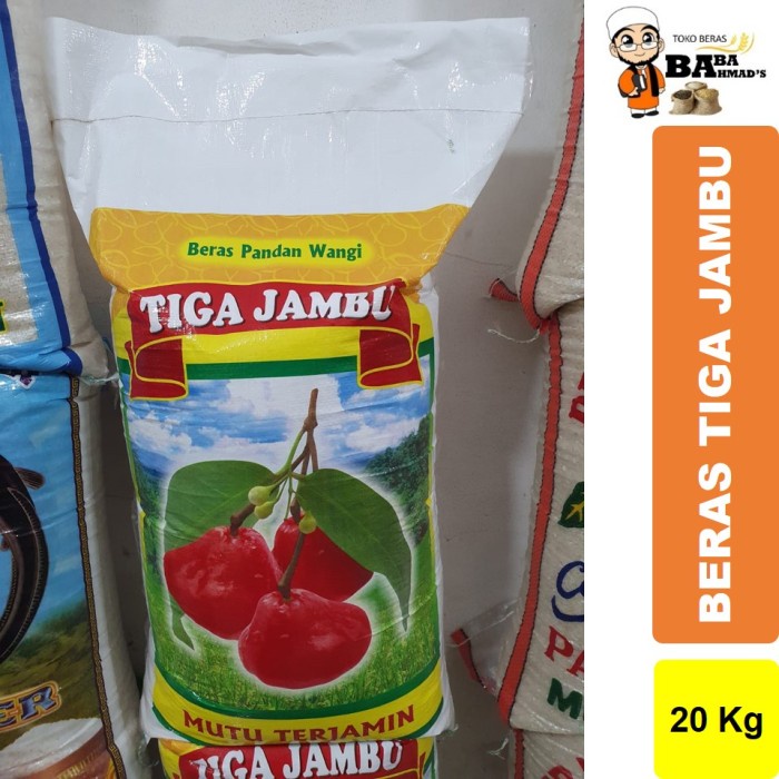 

HJK BERAS PANDAN WANGI CAP TIGA JAMBU - 5KG/10KG/20KG