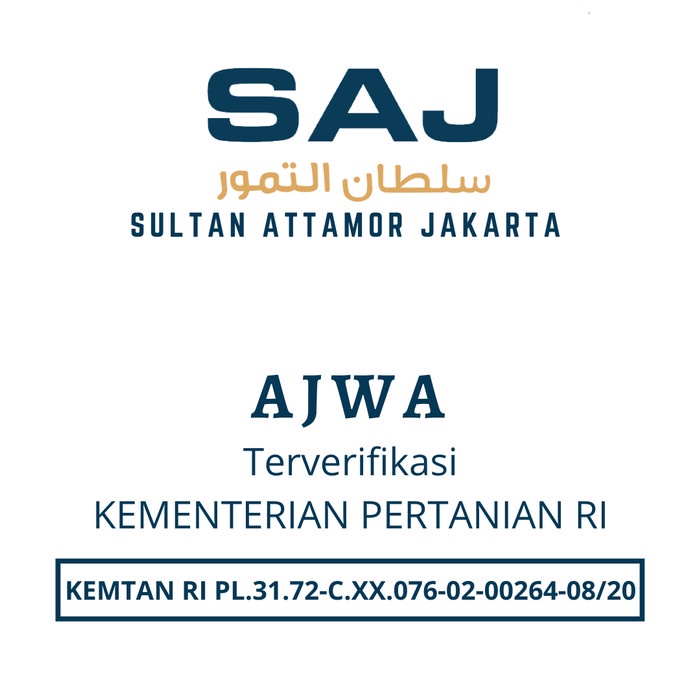 

HJK Kurma Ajwa Al Madina Kurma Nabi 1kg