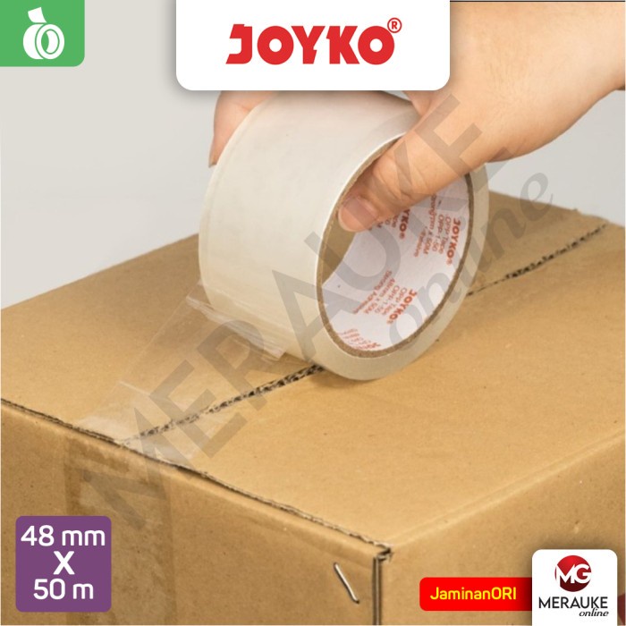 

iK! OPP Lakban Bening JOYKO 1-50 48 mm x 50 m (1 Slop: 6 Rol)