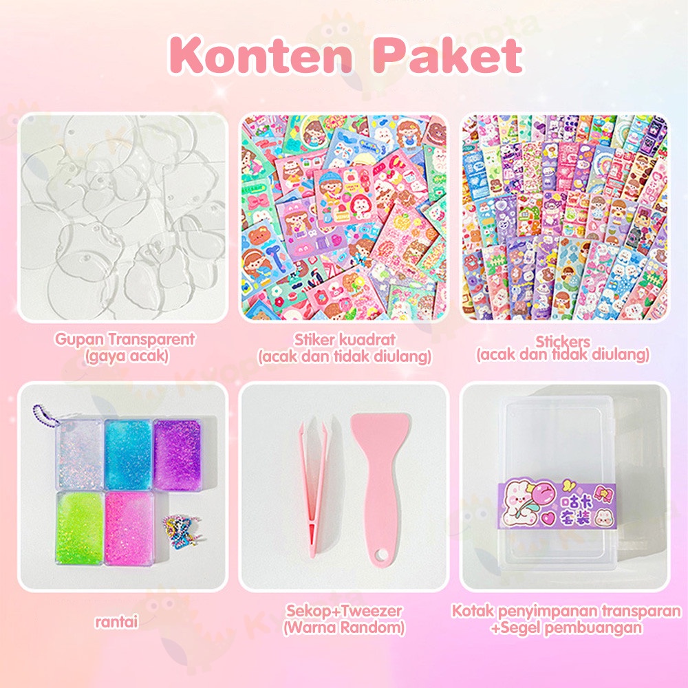 

IK! Kyopta Mainan Diy Gantungan Kunci Mainan Anak Perempuan Diy Gantungan Kunci Murah Lem Krim