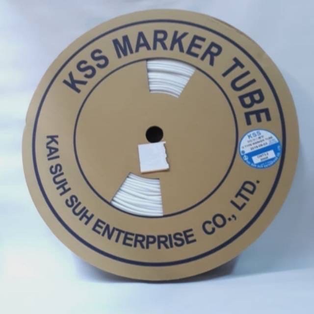 Marker tube KSS OMT 6.7 untuk kabel 6-7mm Marking tube wire 6-7mm