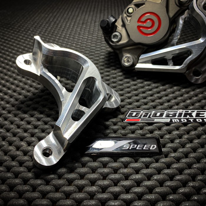 ready stok breket kaliper brembo 2p 2 p piston disc 300 mm jupiter z fizr 125z original