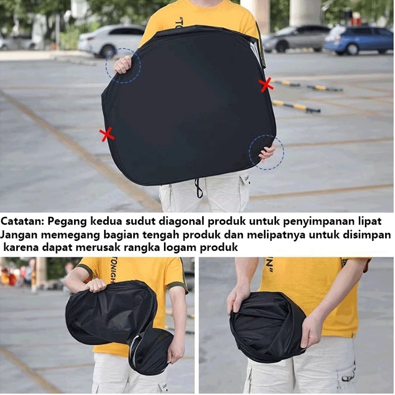 PRODUK VIRAL Payung Mobil Anti Panas Penutup Kaca Mobil Anti Tutup Kaca Mobil Depan Anti Panas