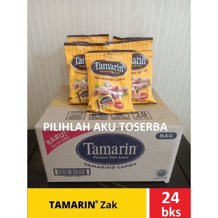 

Terbaru Permen Sari Asem Permen Tamarin - 1 Karton Isi 24 Bungkus (50 Pcs) Ready
