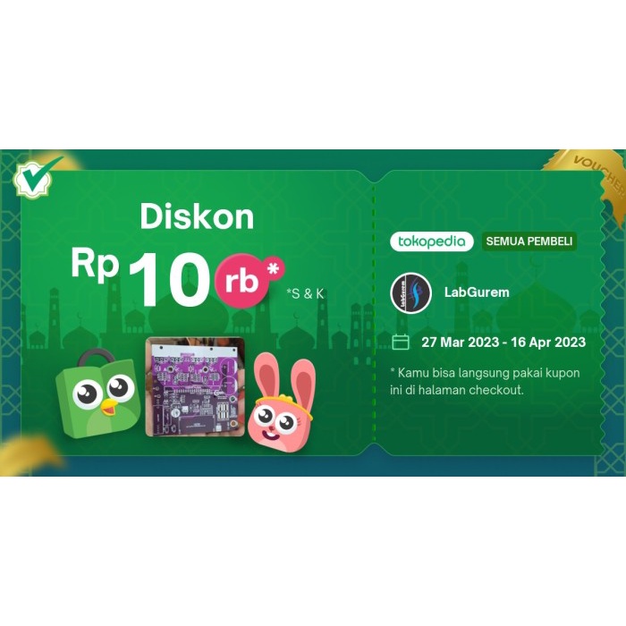 DISKON PCB Mini Inverter EGS002 PSW 4 Mosfet Besar Totem 1000W upto 1500W