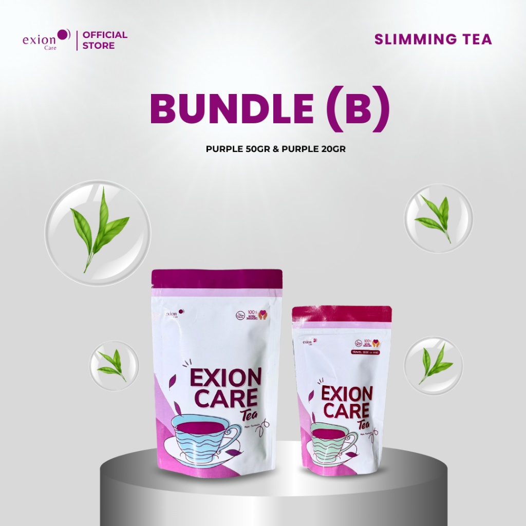 

( PROMO ) Exioncare Bundle (B) Exioncare Tea Pule Series - Isi 50gr & Exioncare Pule Series - Isi