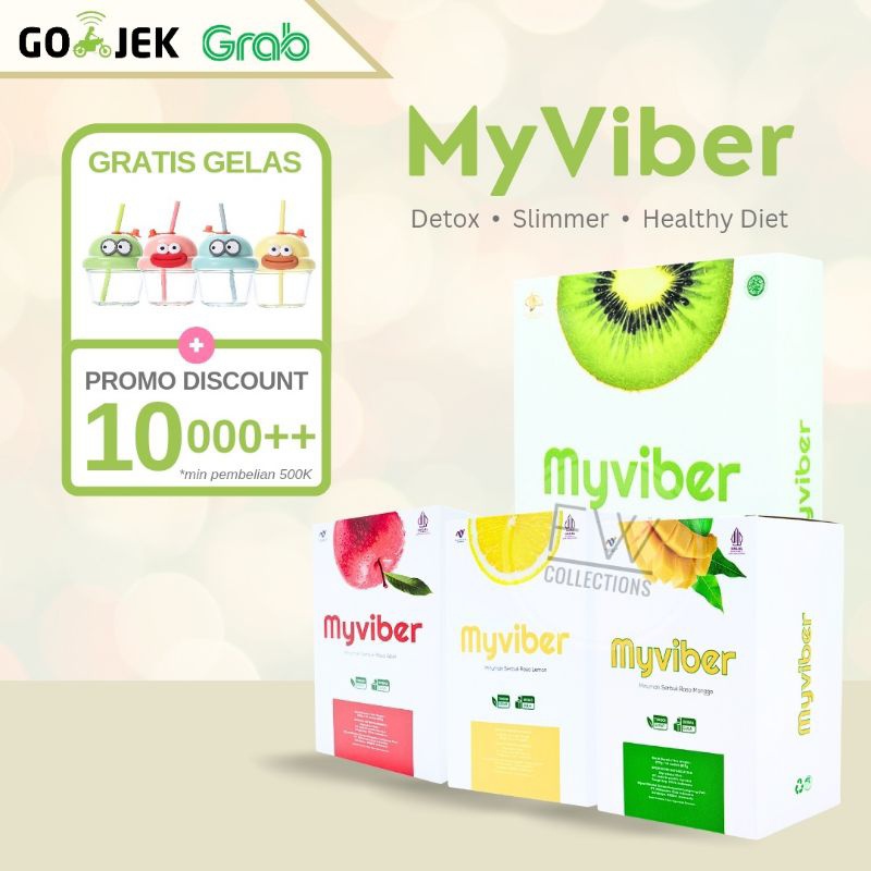 

( PROMO ) MyViber ORI MCI Suplemen Detox, Diet, Slimmer BEST SELLER