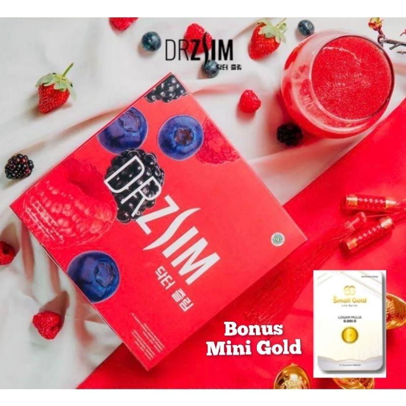

( PROMO ) Dr Zlim detox fiber 1 box isi 10 sachet BEST SELLER