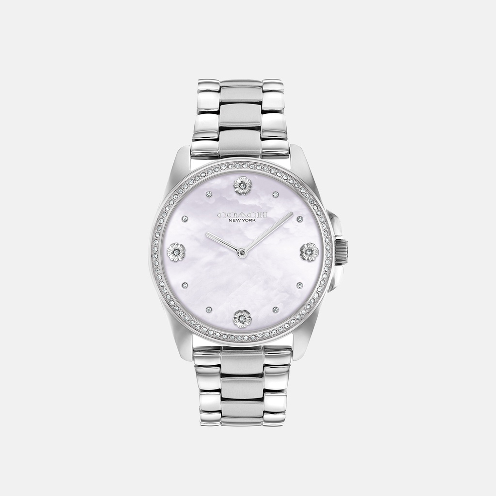 Coach Greyson Lavender Mop Watch, 28mm - Jam Tangan Wanita