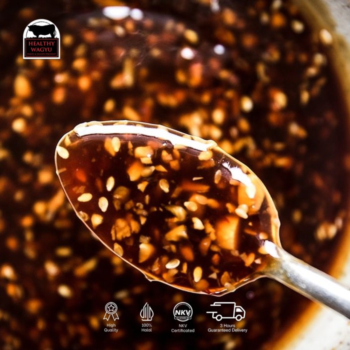 

HJK KIKKOMAN TERIYAKI GARLIC/ SAUCE TERIYAKI BAWANG 300GR