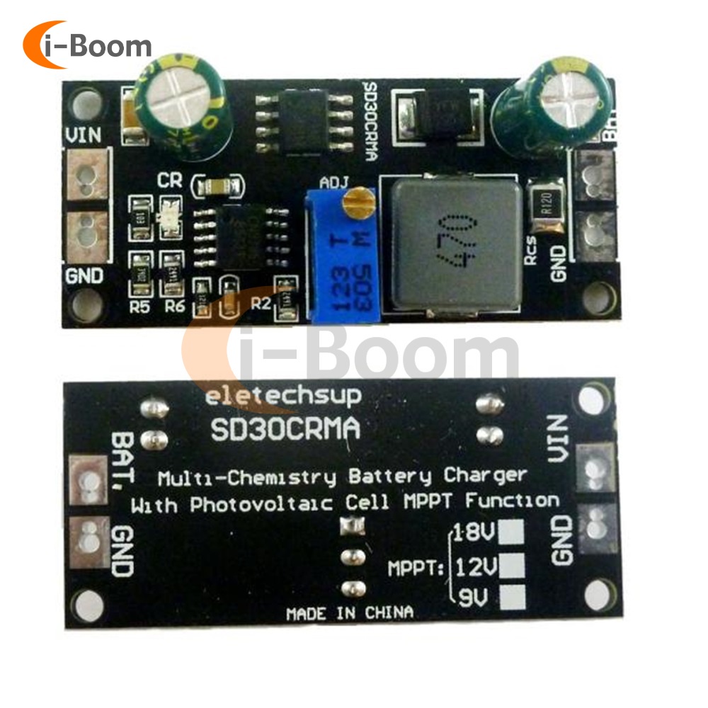 Solar Charge Controller Board MPPT 1A Lithium ion titanate battery charger module Solar Panel Charge