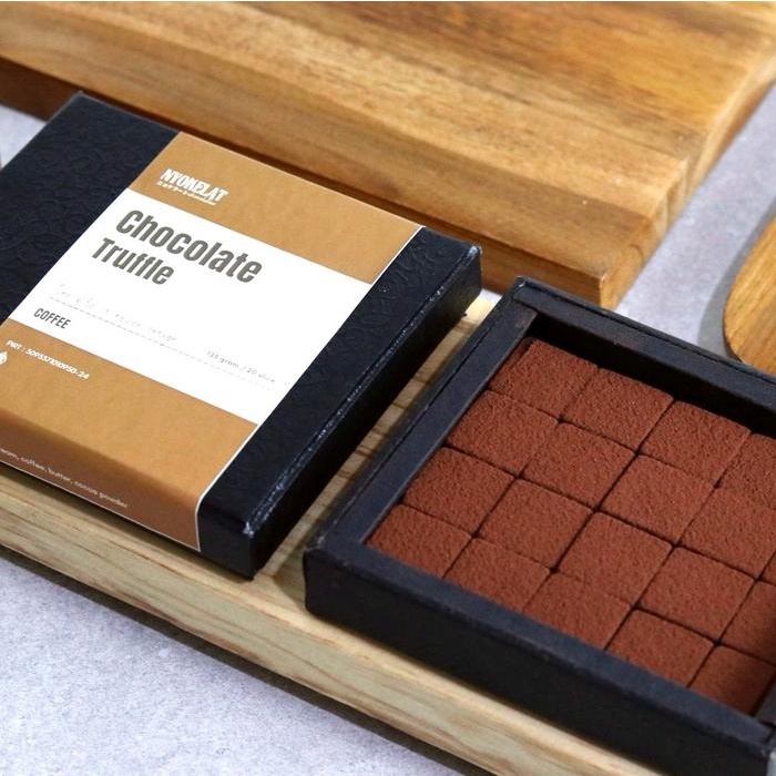 

Nyokelat camilan Cokelat truffle varian Coffee Snack Coklat Cemilan Food premium Cocoa Chocolate