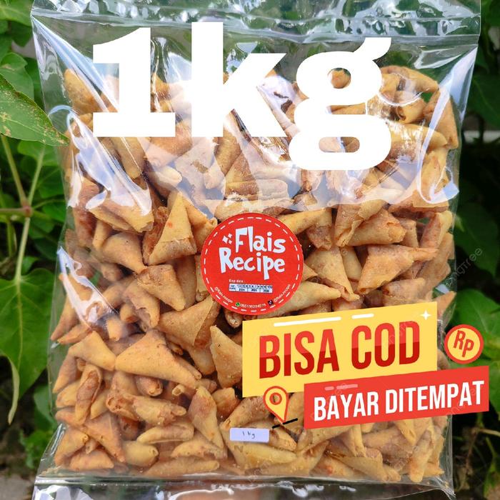 

1kg - Samosa Abon Udang Keju Premium Food Snack Camilan Cemilan