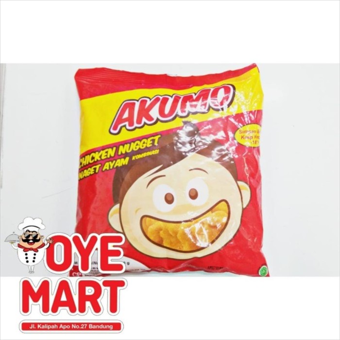 

HJK AKUMO NAGET AYAM 500GR CHICKEN NUGGET