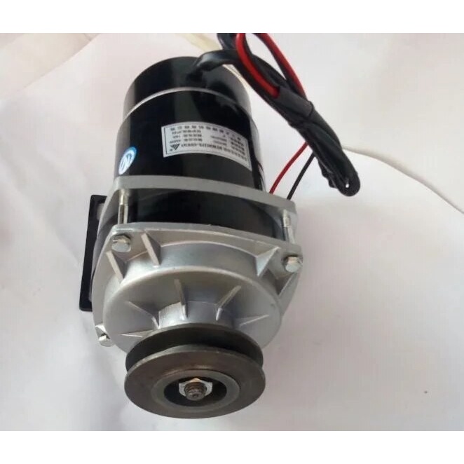 500W 24V / 36V / 48V PULLEY GEAR MOTOR BRUSH MOTOR THREE-WHEEL