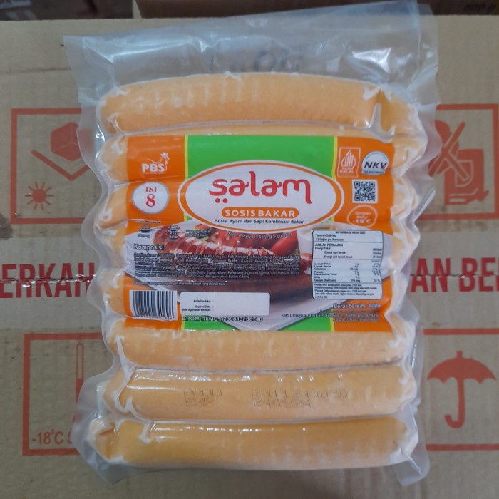 

HJK SALAM SOSIS BAKAR KOMBINASI JUMBO 600 GR ISI 8