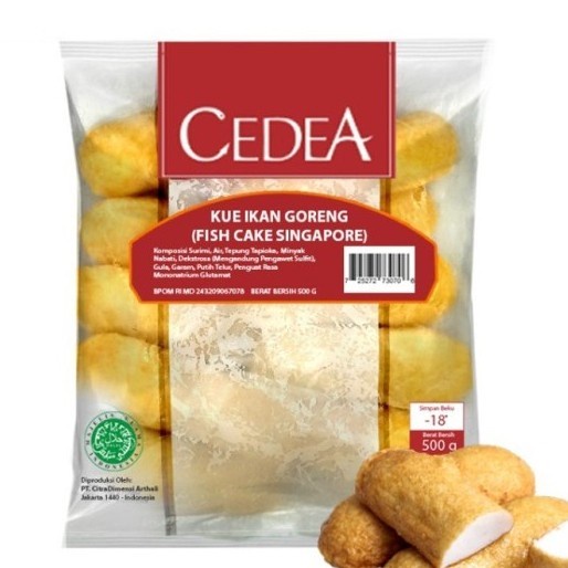 

Cedea Fried Fish Cake/Kue Ikan Goreng Singapore 500 gram