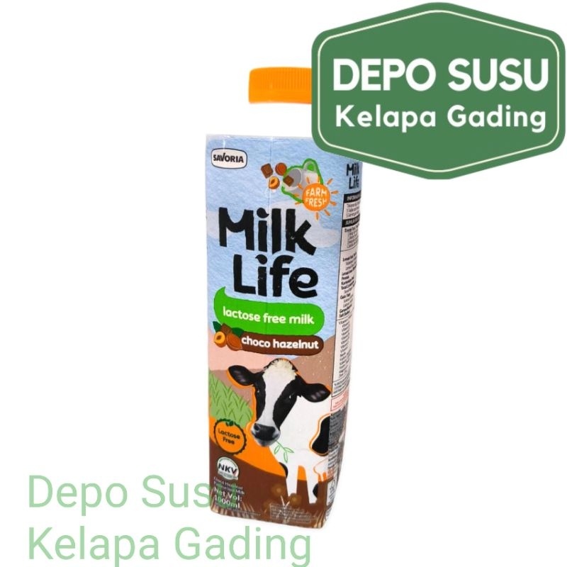 

Susu MilkLife Pure Milk / Chocolate 1L Freshmilk Milk Life Fresh Lactose Free Mocha Bebas Laktosa