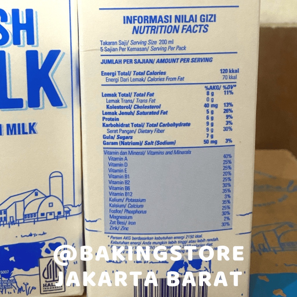

Susu Segar Fresh Milk Diamond Profesional 946ml