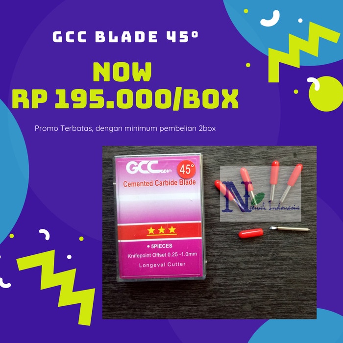 Sale Terbatas Promo Mata Pisau Gcc Ar-24/ Gcc Icraft/ Gcc Expert/ Gcc Jaguar V Aman