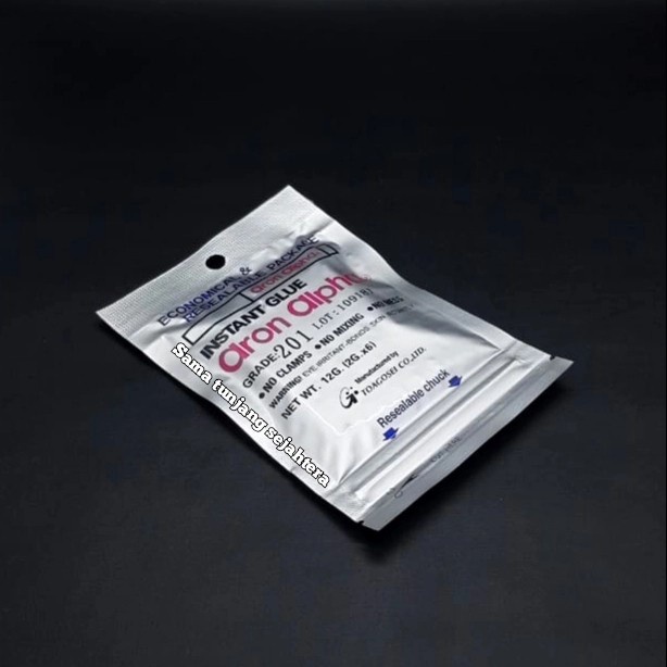 

SALE TERBARU LEM ARON ALPHA 2 GR / ARON ALPHA 12 GR X 6 PCS READYY