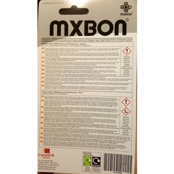 

READY STOK MXBON MULTI PURPOSE EPOXY GLUE 30ML LEM SUPER KUAT KERAMIK KACA KAYU READYY