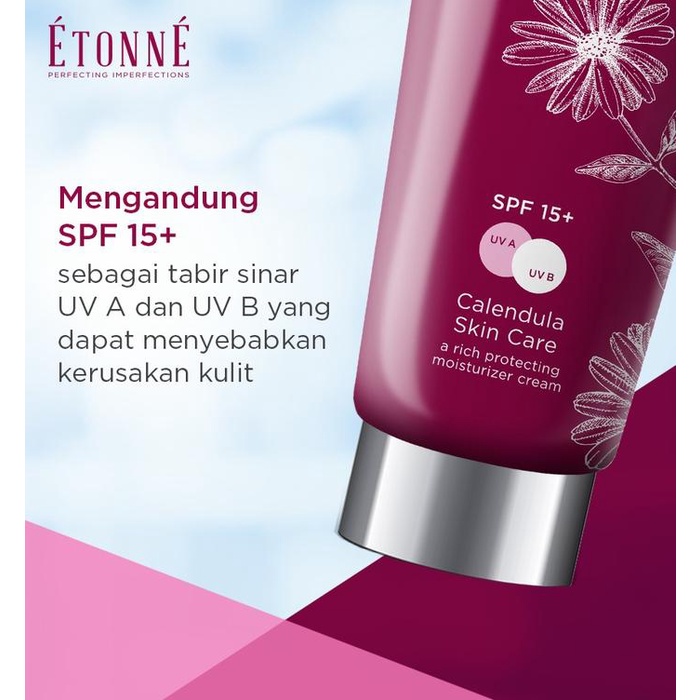 Etonne Calendula Skin Care Cream Krim Anti Nyamuk Luka Bakar Iritasi Kulit Antiseptik Septik Sunburn