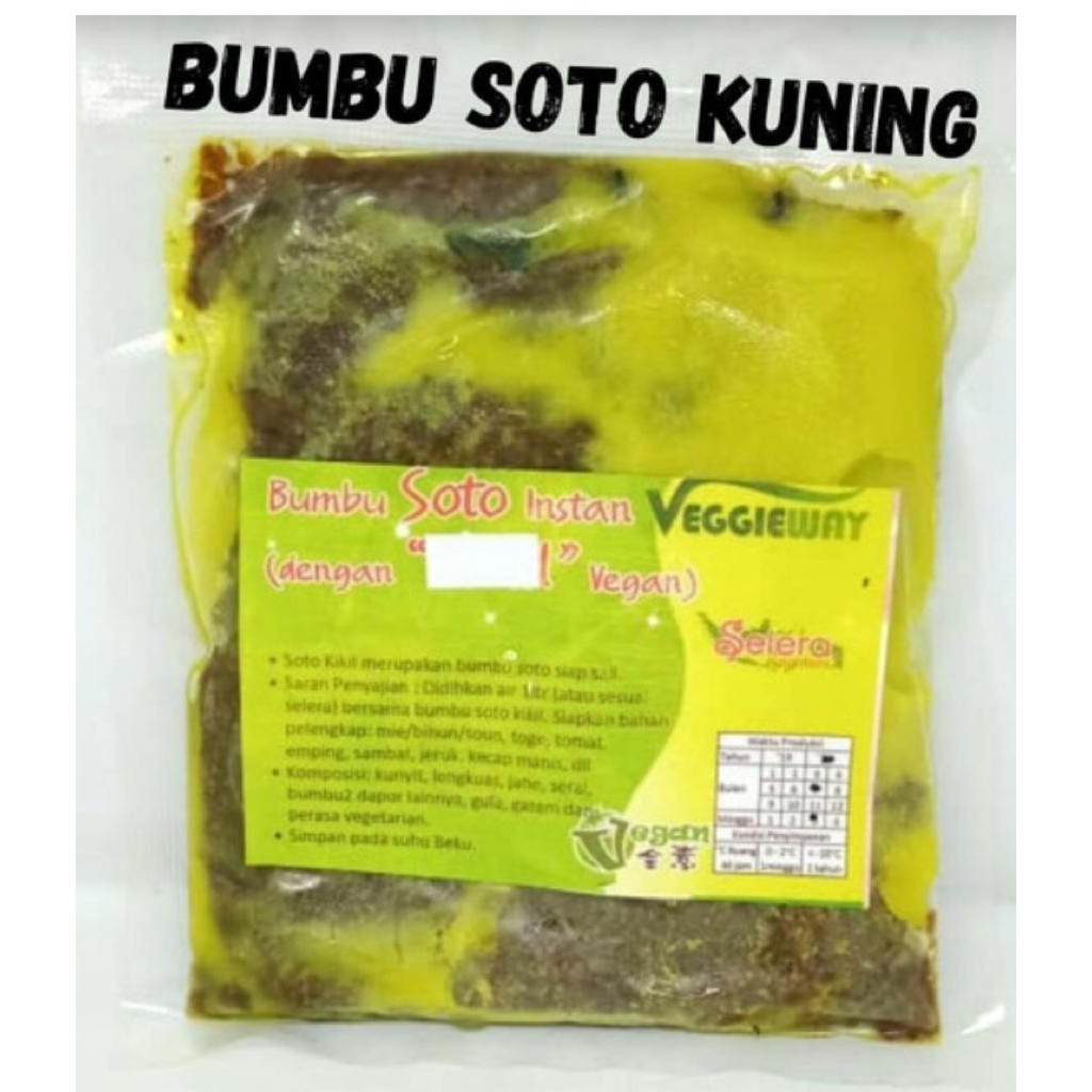 

VEGETARIAN VEGGIE WAY BUMBU SOTO VEGAN