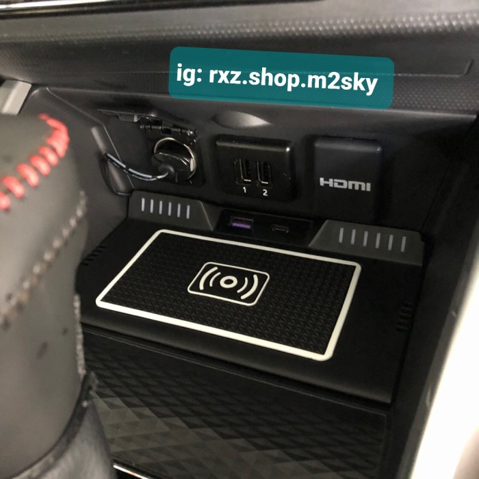BISA GOSEND TOYOTA RAIZE WIRELESS CHARGING CHARGER DAIHATSU ROCKY KUALITAS TERBAIK