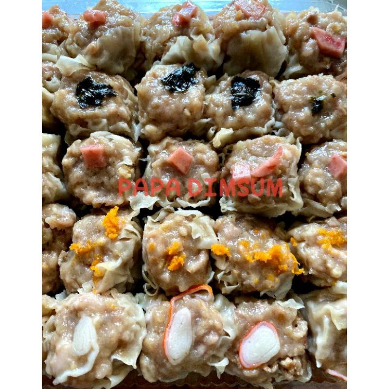 

Dimsum Premium isi 100 pcs TANPA SAUS MERAH