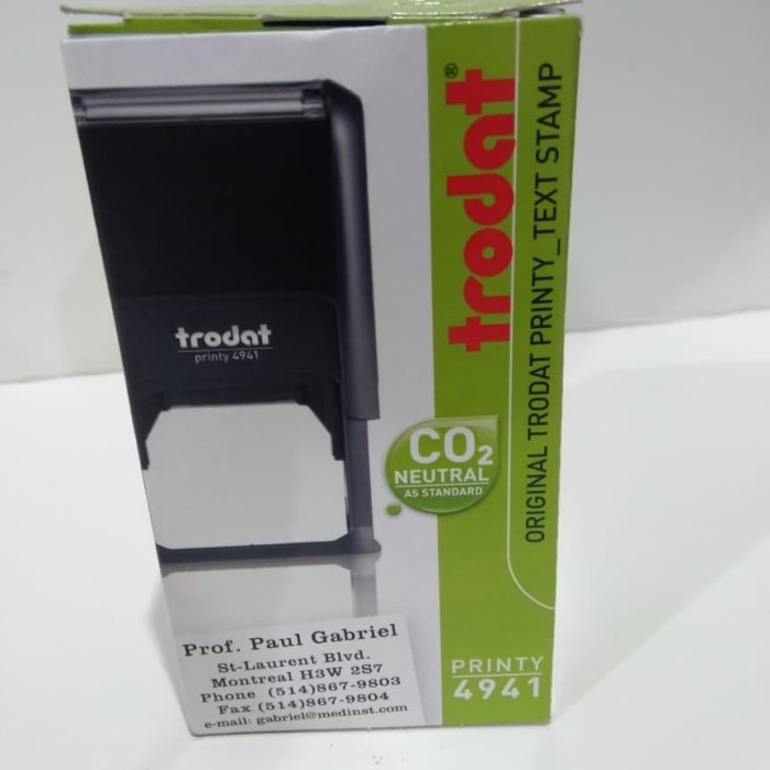 

STEMPEL TRODAT 4941