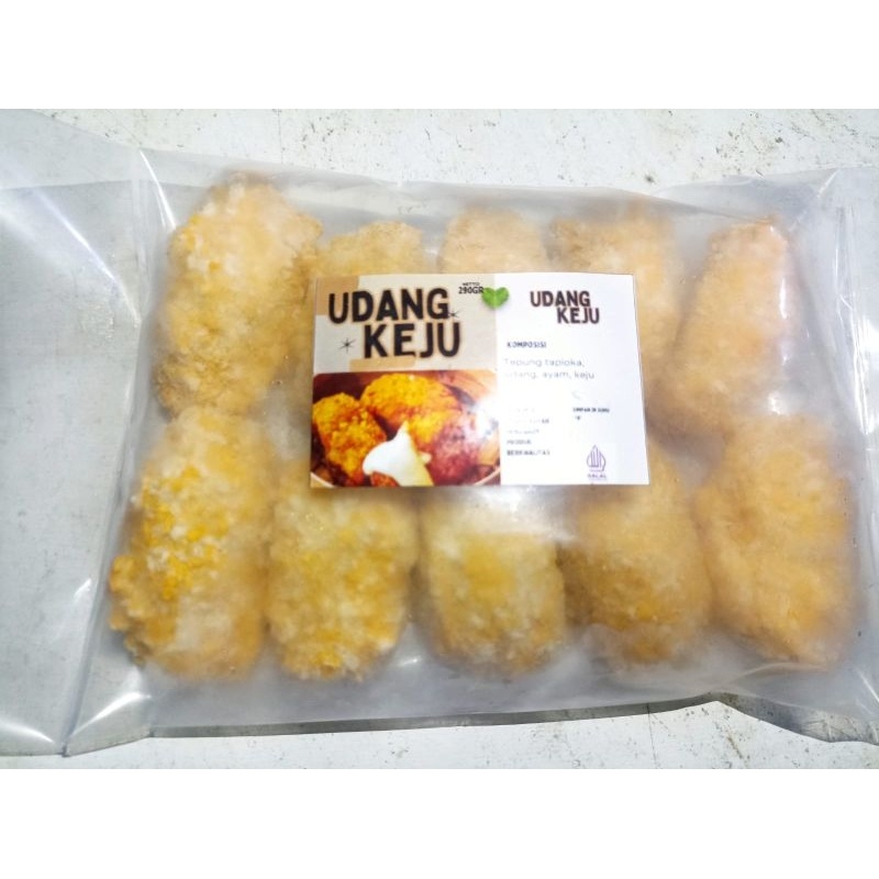 

frozen udang keju cheese cheesy shrimp ala restoran isi 10pcs