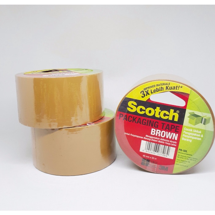 

ATKJaya- Scotch Lakban Coklat 48 mm x 50 m