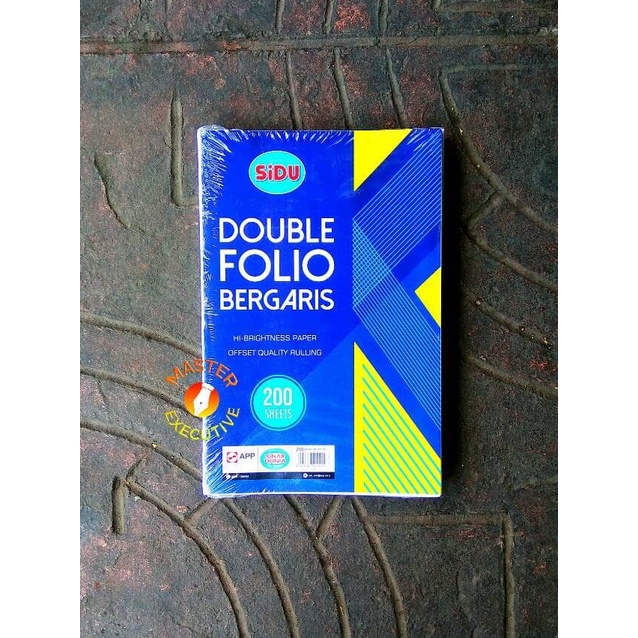

ATKJaya- Sinar Dunia Kertas Double Folio Bergaris 200 Lbr SiDu / 32 x 42 cm