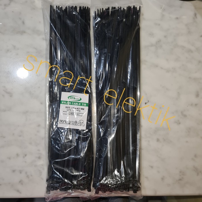 

ATKJaya- Kabel ties 4.8mmx40cm hitam / tali tis 4.8 mm x 400mm / tali tis 40cm
