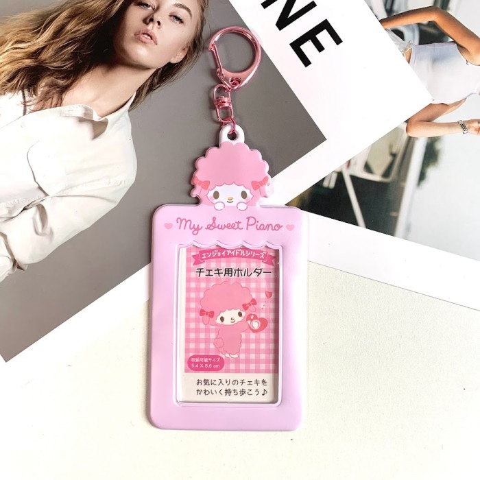 

ATKJaya- ID Card Case Sanrio Hello Kitty Cinnamoroll My Melody Kuromi Lucu Unik