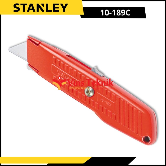 

ATKJaya- Cuter cutter potong Utility Knife Cutter Safety Lock STANLEY 10-189C
